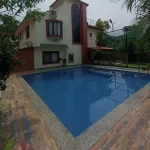 Villa poolside view Lonavala Luxury Private Villa Stay in Lonavala