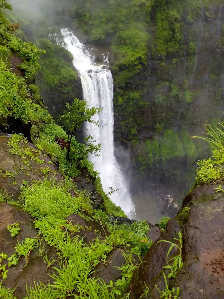 Kune Waterfalls Places Near Misty Palace Villa Lonavala